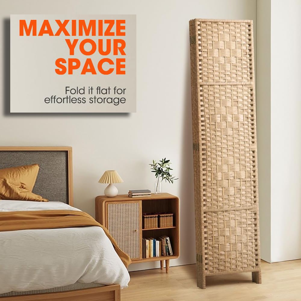 Collapsible Room Divider - 4 Panels: image 5