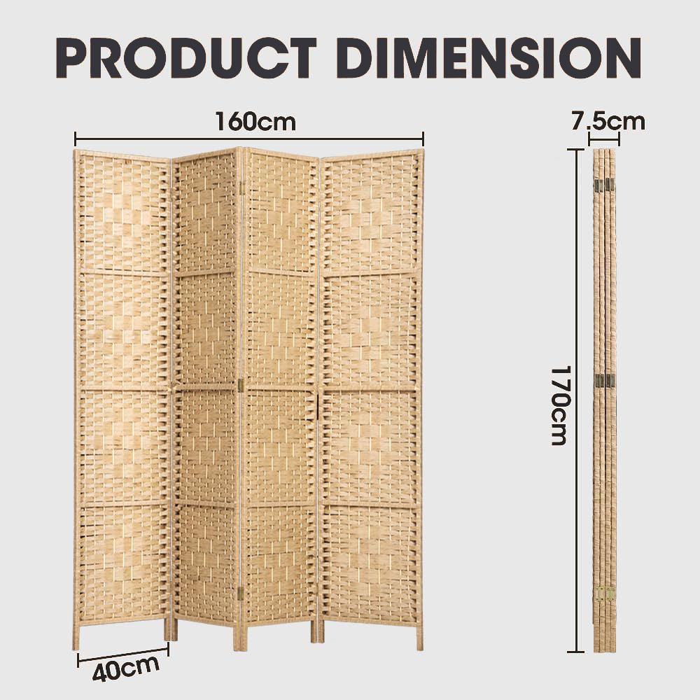 Collapsible Room Divider - 4 Panels: image 6