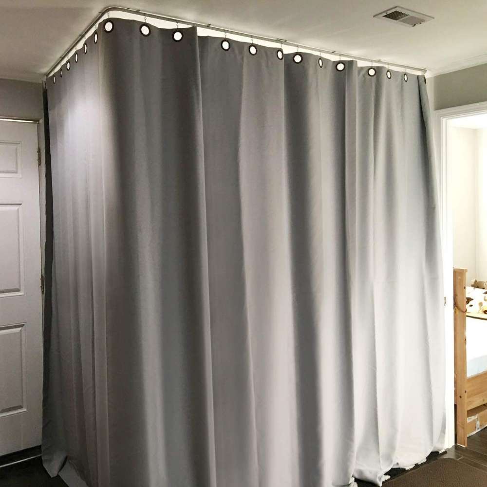 Bendable Curtain Track Ceiling Mount: image 8