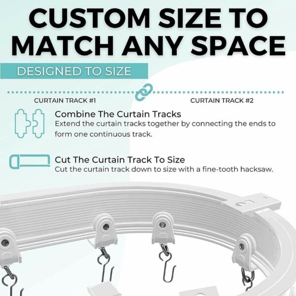 Ceiling Curtain Track: image 3