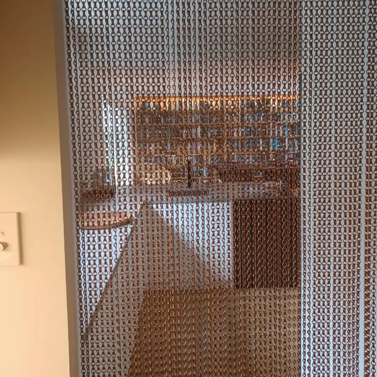 Chain Mail Curtain - Silver